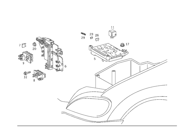 1635450405 - Electrical Equipment and Instruments: Relay for Mercedes-Benz Image image