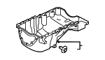 JDE41145 - Engine: Oil Pan for Jaguar Image