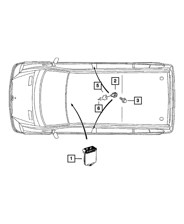 68047074AA - Restraints: Air Bag Control Module for Mopar Image