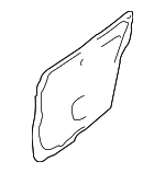 MR599979 - : Water Deflector for Mitsubishi Image