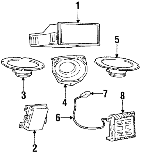 Sound System for 1995 Ford Crown Victoria #0
