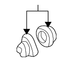 STCR3 - Steering: Motorcraftâ„¢ Thrust Ring for Ford Image