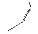 51767344157 - Body: Lower Weather-Strip for Mini: Cooper Clubman Image