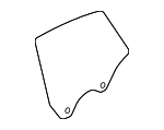 51357474351 - Body: Door Glass for BMW Image