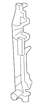 7B0121367B - Cooling System: Radiator Lower Insulator for Volkswagen: Routan Image