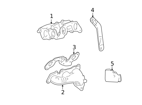 Gaskets & Sealing Systems for 2001 Toyota Highlander #0