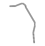 15129918 - Body: Sunroof Drain Hose for Chevrolet: Silverado 1500, Silverado 2500 HD, Silverado 3500 HD | GMC: Sierra 1500, Sierra 2500 HD, Sierra 3500 HD Image