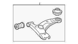 4806847070 - Suspension: Lower Control Arm for Toyota: Prius, Prius Prime Image