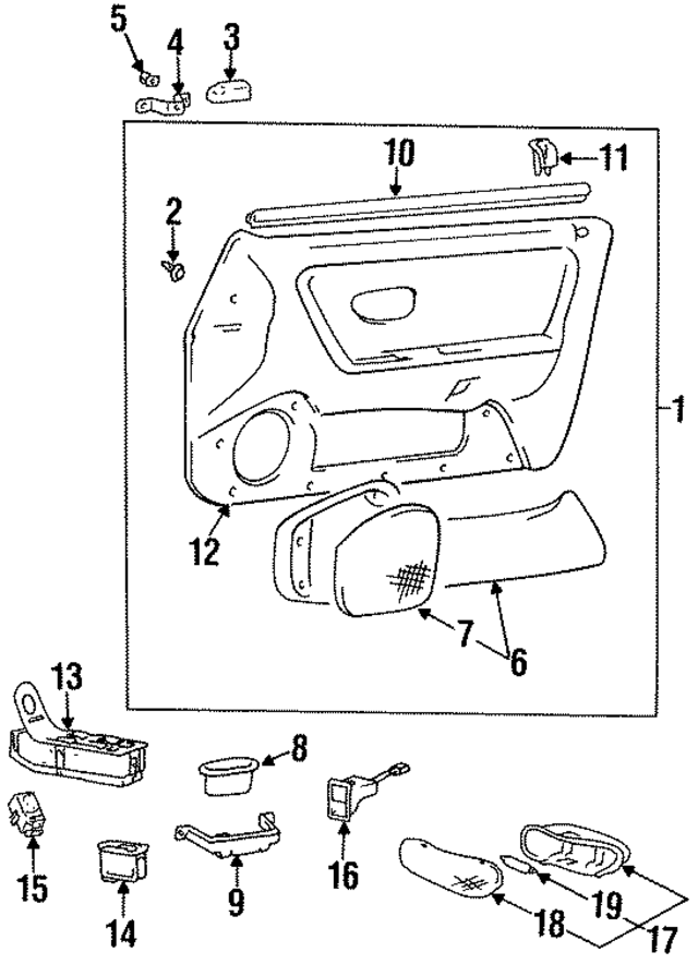 9357234800 - : Mirror Switch for Hyundai Image