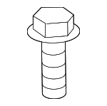 9008011699 - Body: Head Air Bag Bolt for Toyota Image