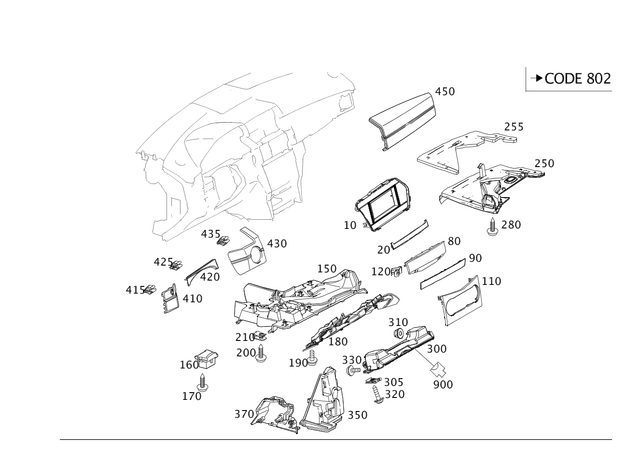2046800011 - : Carrier Plate for Mercedes-Benz Image