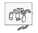1714020050 - : Exhaust Manifold for Toyota: Camry, Solara Image