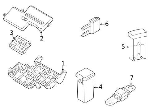 Electrical Components for 2020 Land Rover Defender 110 #0