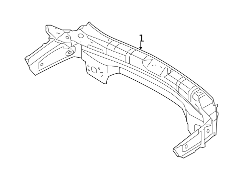 Rear Body for 2015 Hyundai Santa Fe Sport #0