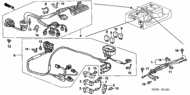 IMA Wire Harness for 2005 Honda Insight #0