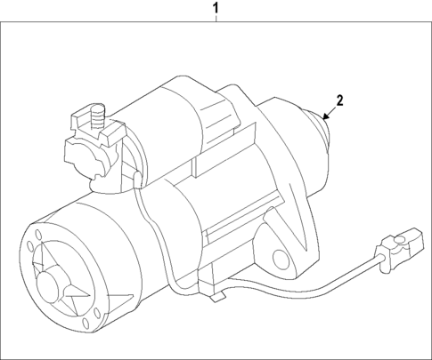 Starter for 2023 Nissan Z #0