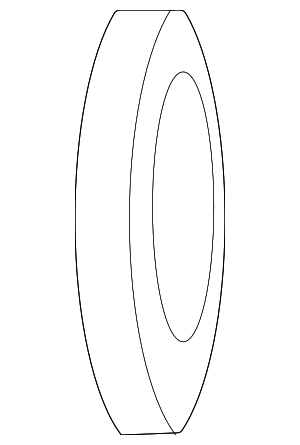 17451F0020 - Exhaust: Muffler &amp; Pipe Gasket for Toyota: Highlander, Sienna Image