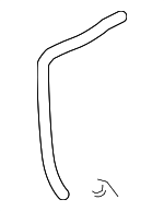 15270499 - Steering: Outlet Hose for Chevrolet: Malibu | Pontiac: G6 | Saturn: Aura Image