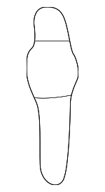 9426953 - Body: Inner Rail Rivet for Buick: LeSabre | Pontiac: Bonneville Image