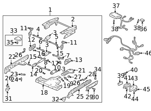 Power Seats for 2004 Pontiac Bonneville #0