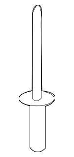 AYP500110 - Body: Shield Screw for Land-Rover Image