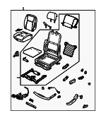 12801489 - : Seat Assembly for Saab: 9-3, 9-3X Image