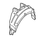 76748ZX50A - : Quarter Panel Splash Shield for Nissan: Altima Image