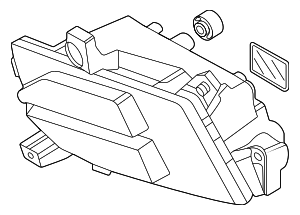 92202R5000 - : Fog Lamp Assembly for Kia: Sorento Image
