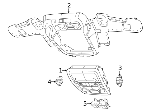 Overhead Console for 2020 Ram 1500 #0
