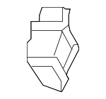 68584850AA - Body: Dome Light Switch for Ram: 1500 Image