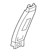 84161T0AA01ZA - Body: Upper Center Pillar Trim for Honda: CR-V Image