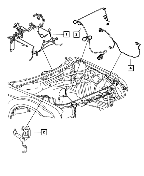Wiring-Headlamp to Dash for 2011 Dodge Charger #0