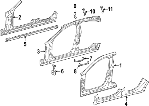 Aperture Panel for 2021 Mercedes-Benz AMG GT 63 S #0