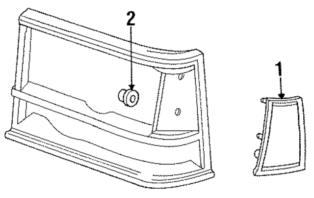 4321920 - Electrical: Marker Lamp for Mopar Image