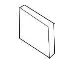 97165GI000 - : 2023-2024 Hyundai - Seal for Hyundai: Ioniq 6, Santa Fe Image