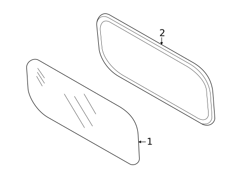 Glass & Hardware for 2020 Ram ProMaster City #0