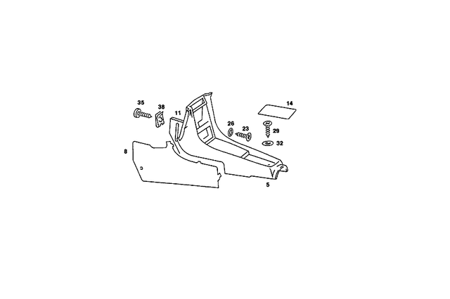 1076800168 - Panelling: Lining for Mercedes-Benz Image image