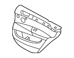 51427244417 - Body: Door Trim Panel for BMW: X5 Image