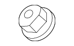 16131176747 - Body: Mount Bracket Nut for BMW Image