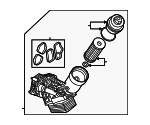 11428580414 - Engine: Oil Filter Housing for BMW Image