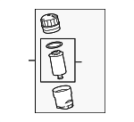 LR010722 - Engine: Filter Assembly for Land-Rover Image