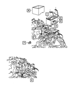 BB34F101AA - Electrical: Storage Battery, Us for Mopar Image