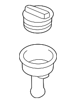 98110716005 - Engine: Filler Tube for Porsche: 718 Boxster, 718 Cayman, 718 Spyder, Boxster, Cayman Image