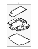 9A110703120 - Engine: Upper Oil Pan for Porsche: 911, Boxster, Cayman Image