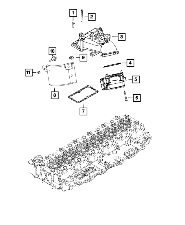 68038158AA - Fuel: Hex Flange Head Bolt, Mounting for Mopar Image image
