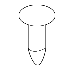 90113SJAA00 - Body: Grille Screw for Honda Image