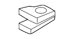 90666SDAA01 - Body: Upper Molding Clip for Honda Image