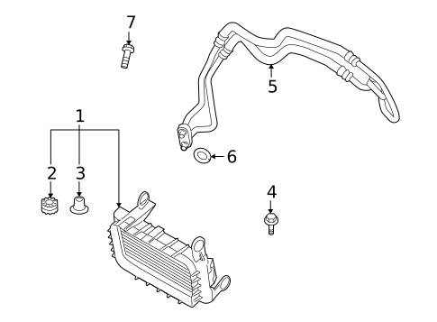 Oil Cooler for 2010 BMW Z4 #0