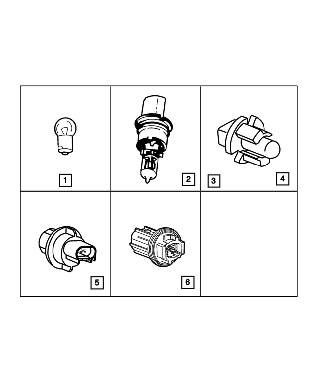 5015236AA - Instrument Panel and Radios and Consoles: Socket for Mopar Image image