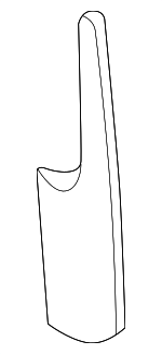 3B0075101B - Body: Splash Guard for Volkswagen: Passat Image